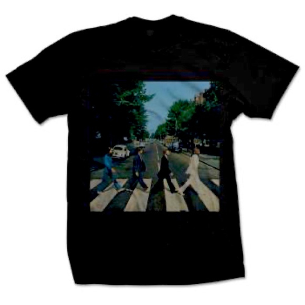 New Beatles “Abbey Road” licensed tshirt